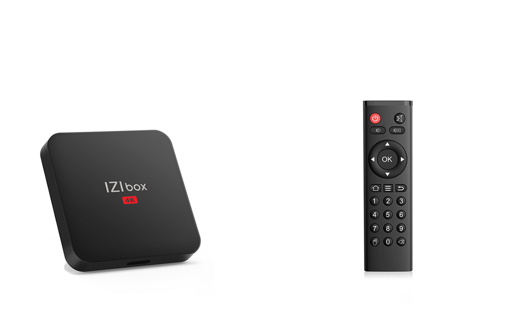 IZIBOX and remote control izitv player IZIBOX and remote control izitv player